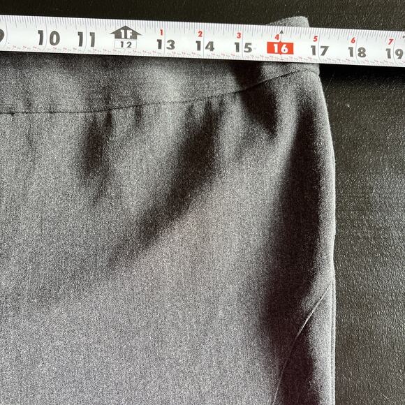 Vince Camuto Pants Womens 10 Gray Slim Riding Style Ponte Ankle Trousers Career - Picture 8 of 10